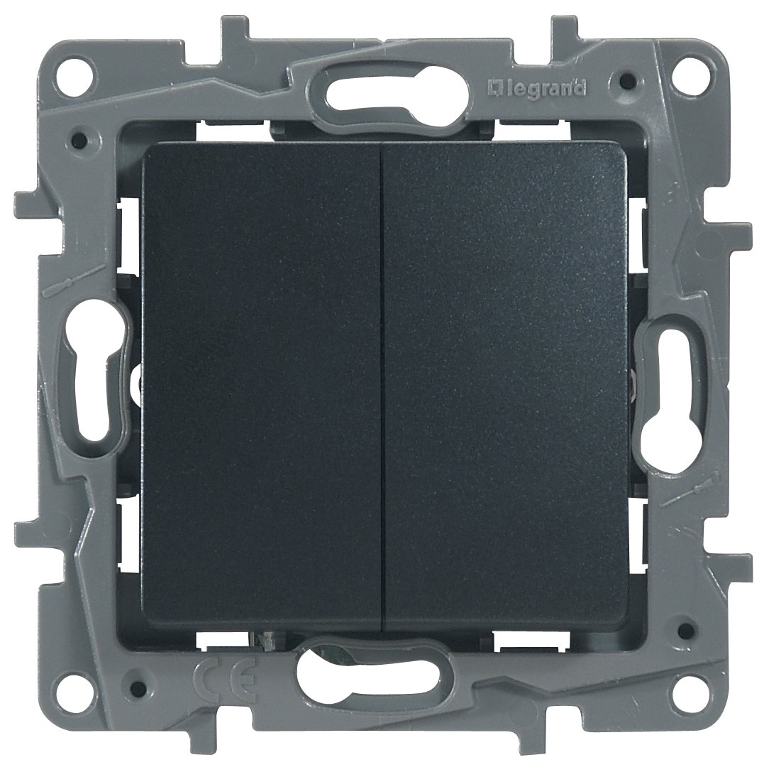 Выключатель Legrand 672602 антрацит купить,NaN