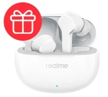 Смартфон Realme Note 50 3/64Gb Sky Blue + Подарок Наушники Realme Buds T110 White купить,NaN