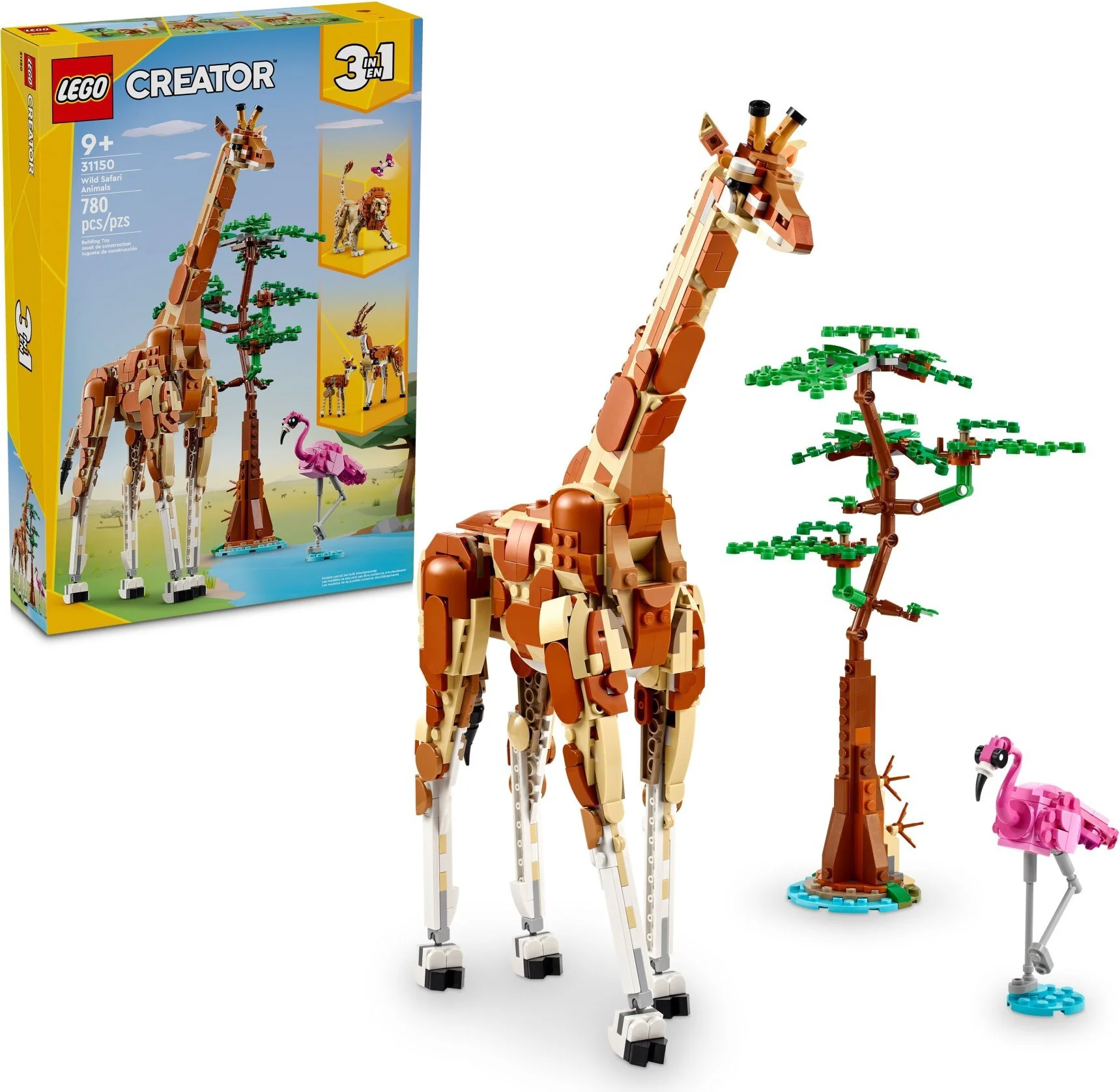 Конструктор LEGO Криэйтор Дикие животные сафари 31150 купить,NaN