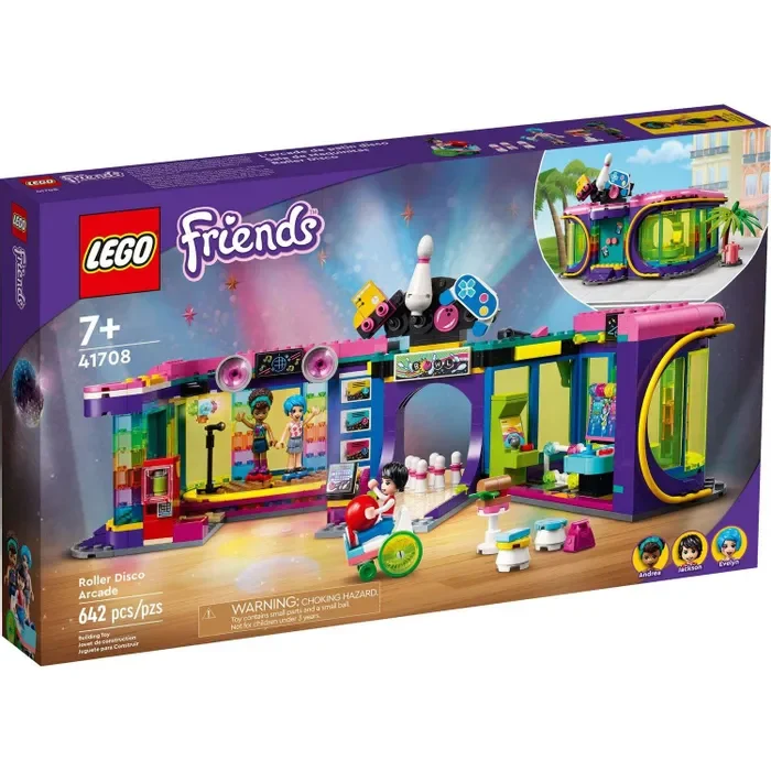 Конструктор LEGO Friends Диско-аркада на роликах 41708