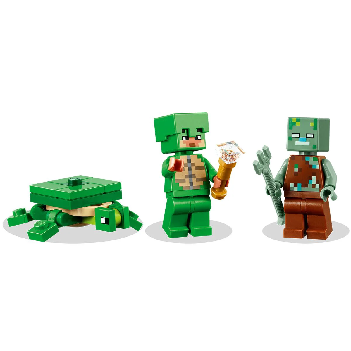 Конструктор LEGO Minecraft Пляжный дом черепахи 21254