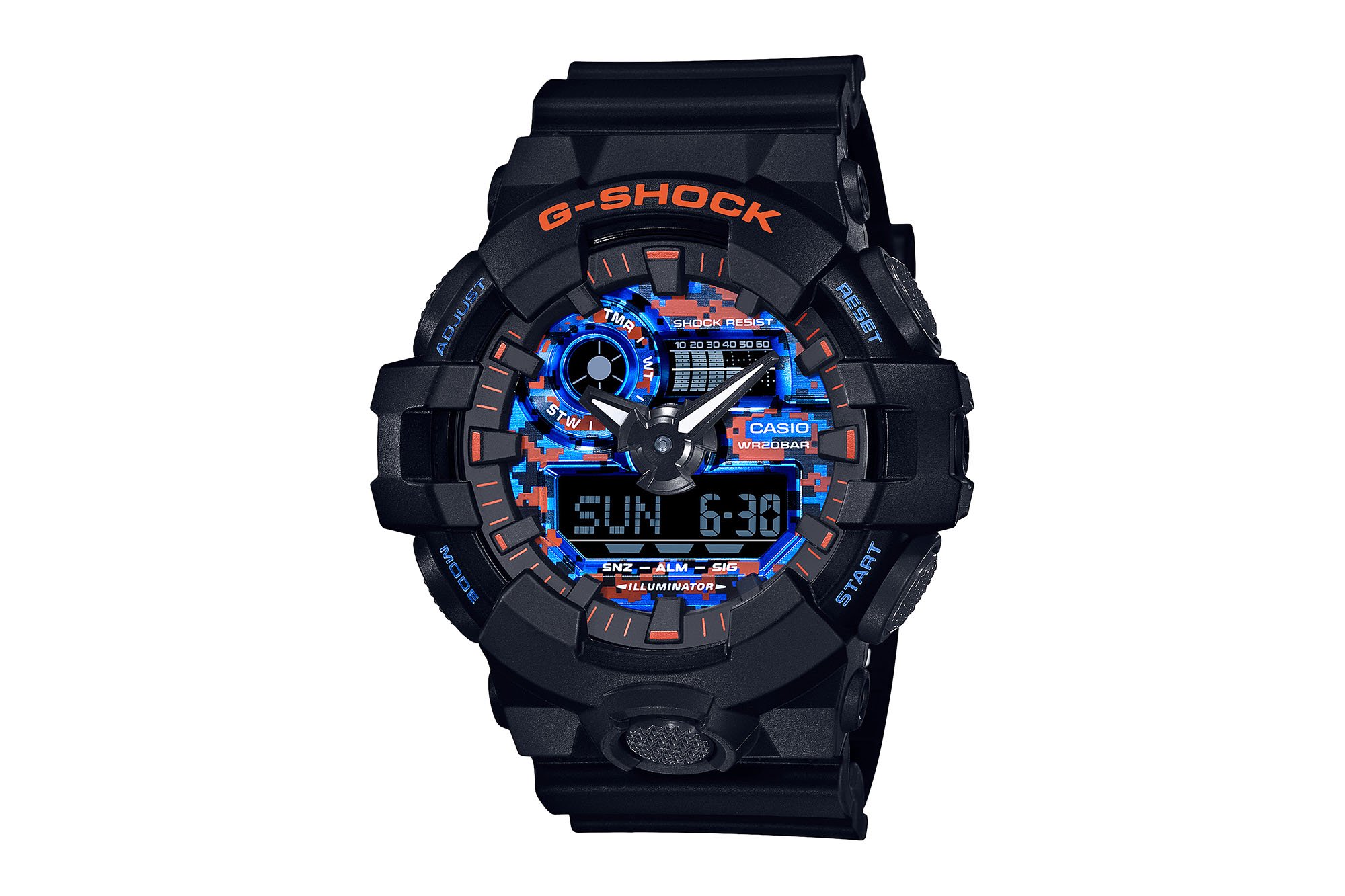Часы Casio GA-700CT-1ADR купить,NaN