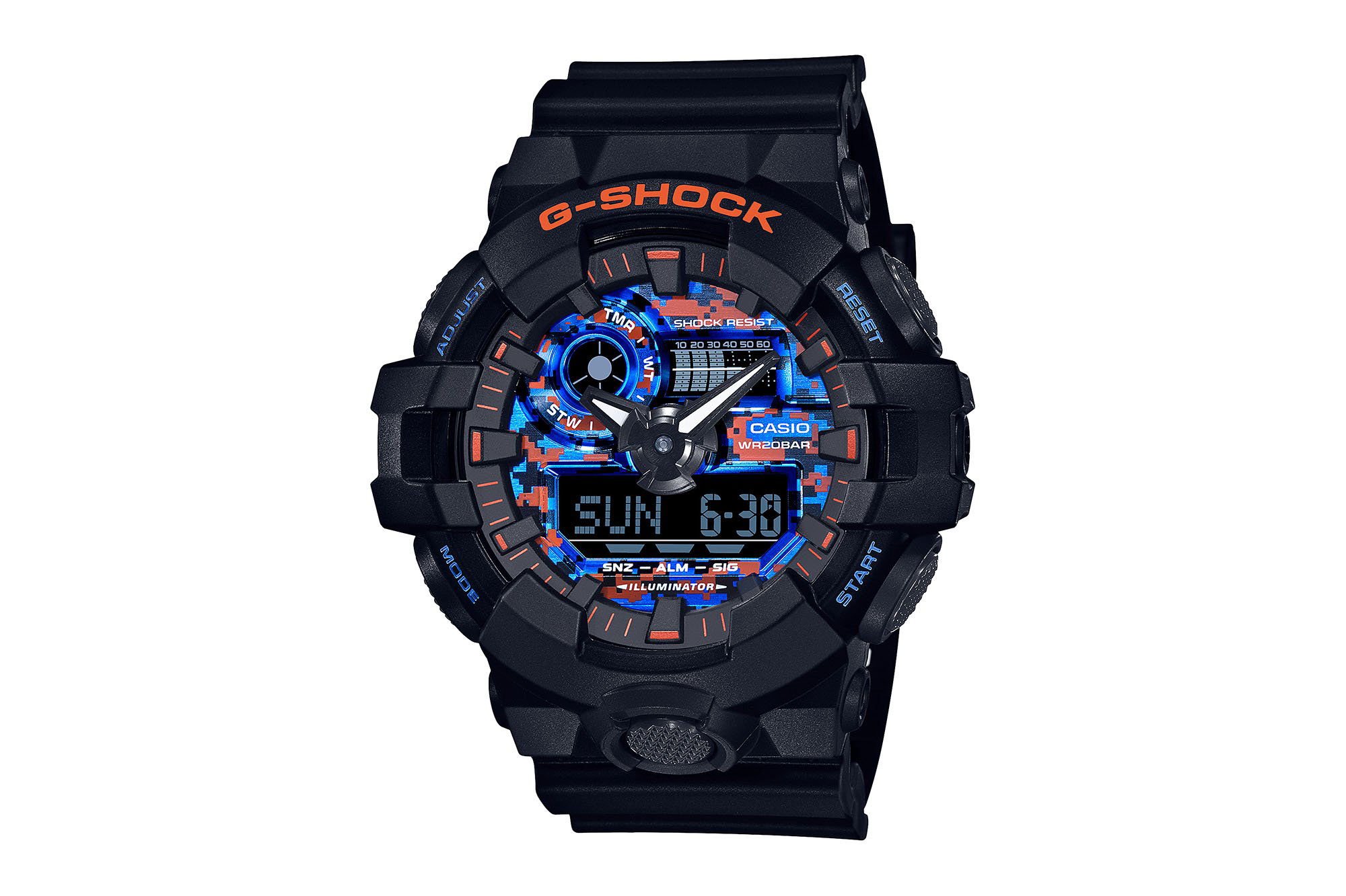 Часы Casio GA-700CT-1ADR купить,NaN