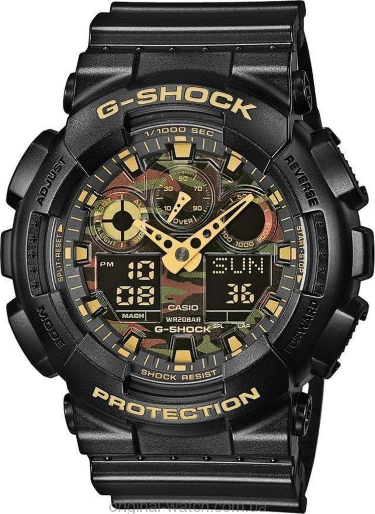 Часы Casio GA-100CF-1A9ER купить,NaN