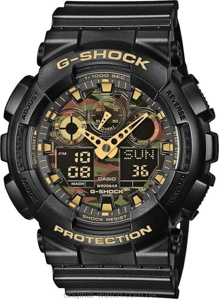Часы Casio GA-100CF-1A9ER купить,NaN