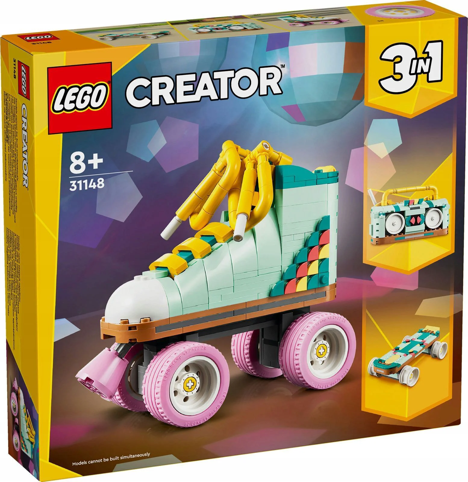 Конструктор LEGO Криэйтор Роликовые коньки 31148 купить,NaN