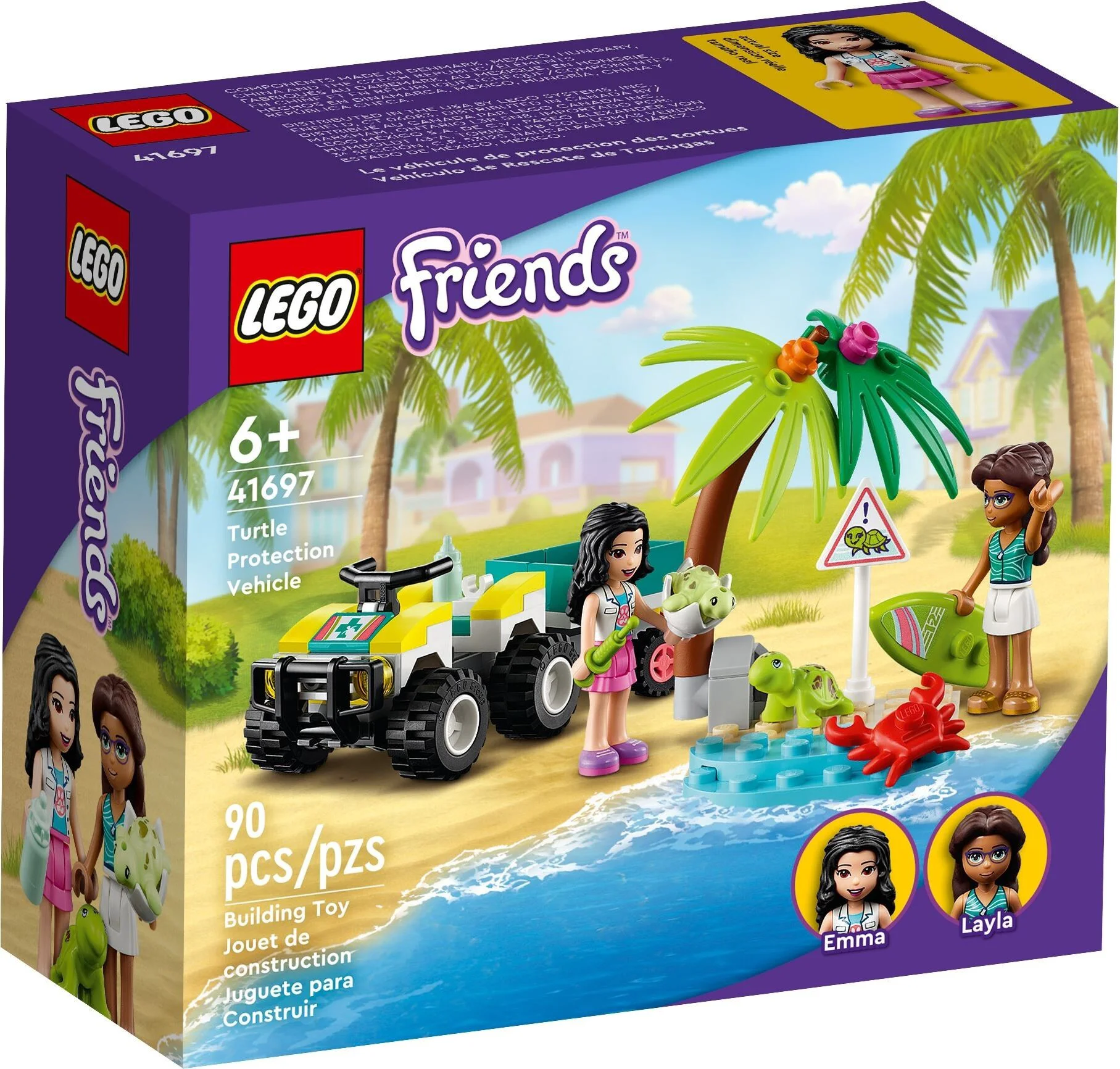 Конструктор LEGO Подружки Вездеход для спасения черепах 41697