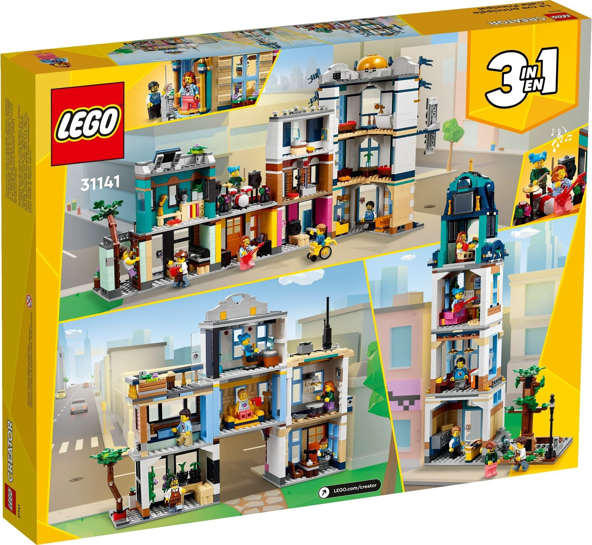 Конструктор LEGO Криэйтор Главная улица 31141 купить,86990