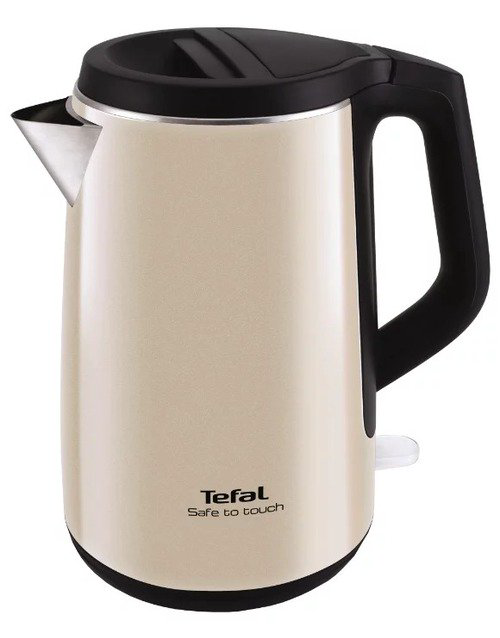 Электрочайник Tefal Safe To Touch KO371I30 бежевый