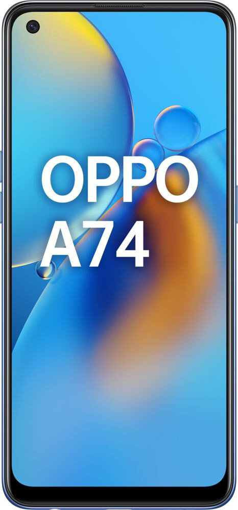 Cмартфон  Oppo  A74 128Gb Midnight Blue купить,139990