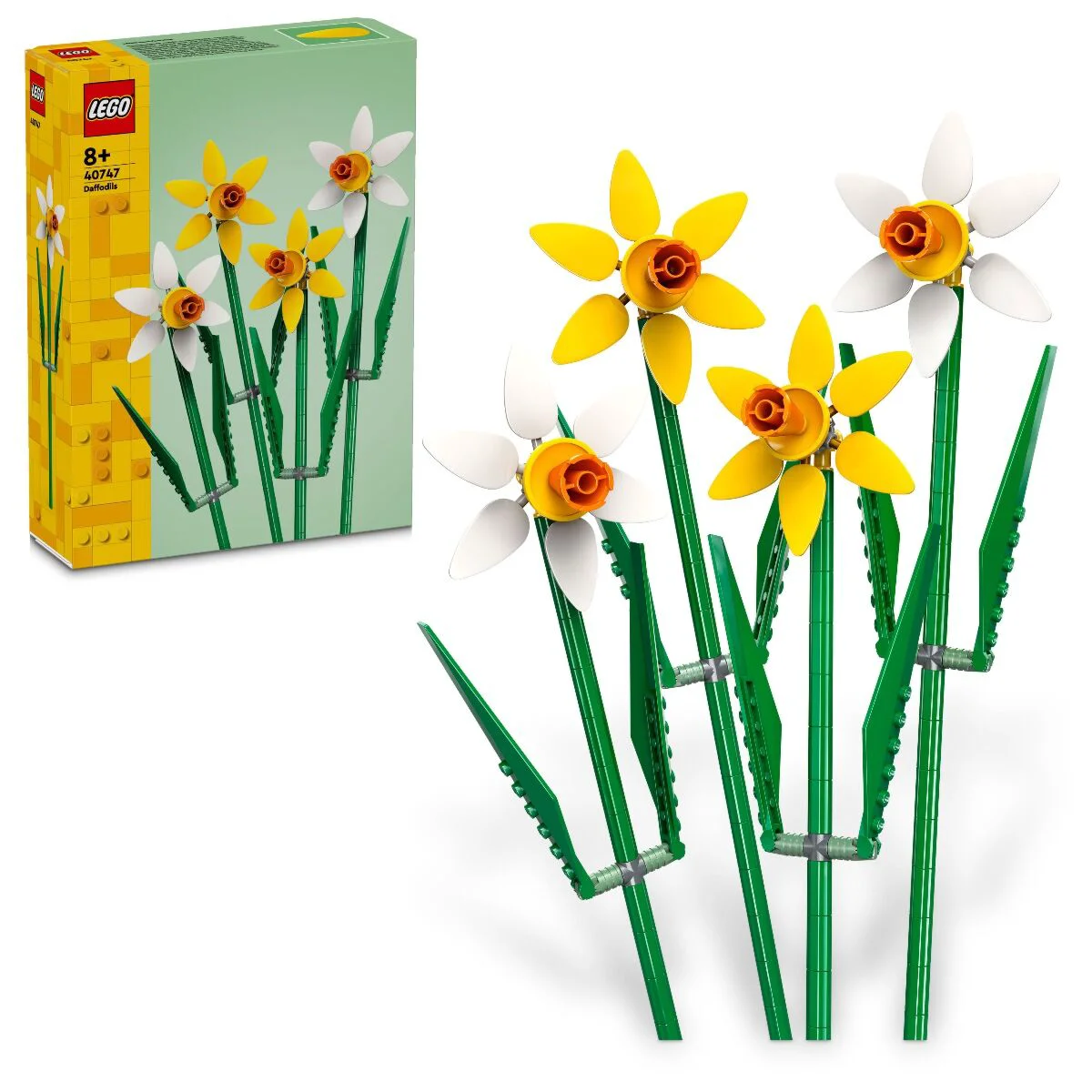 Конструктор LEGO Цветы Нарциссы 40747