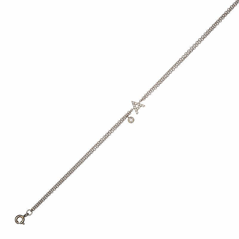 Браслет Crivelli 7058 crv 2,0гр 0,08ct. купить,NaN