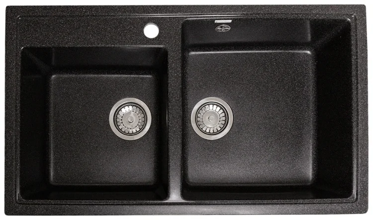 Кухонная мойка GranAlliance G-50 черная
