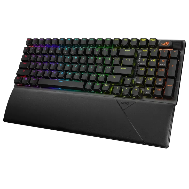Клавиатура Asus ROG Strix Scope II 90MP037A-BKRA01 черная купить,0