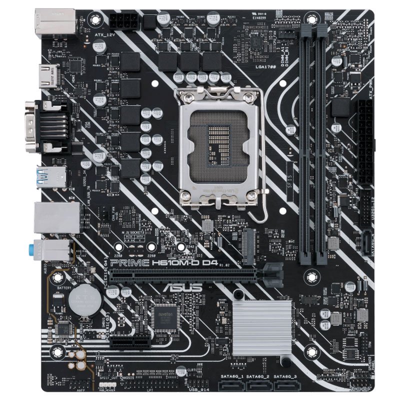 Материнская плата Asus Prime H610M-D D4