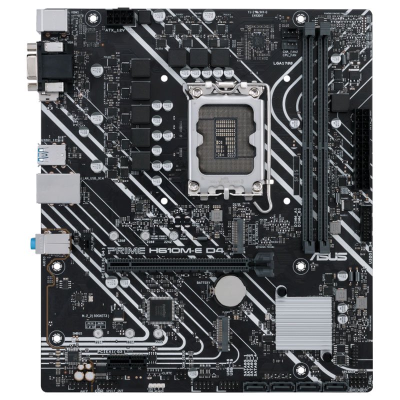 Материнская плата Asus Prime H610M-E D4-CSM