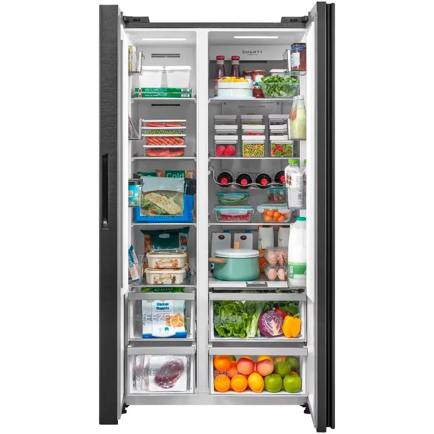 Холодильник Midea MDRS791MIE45 черный купить,479990