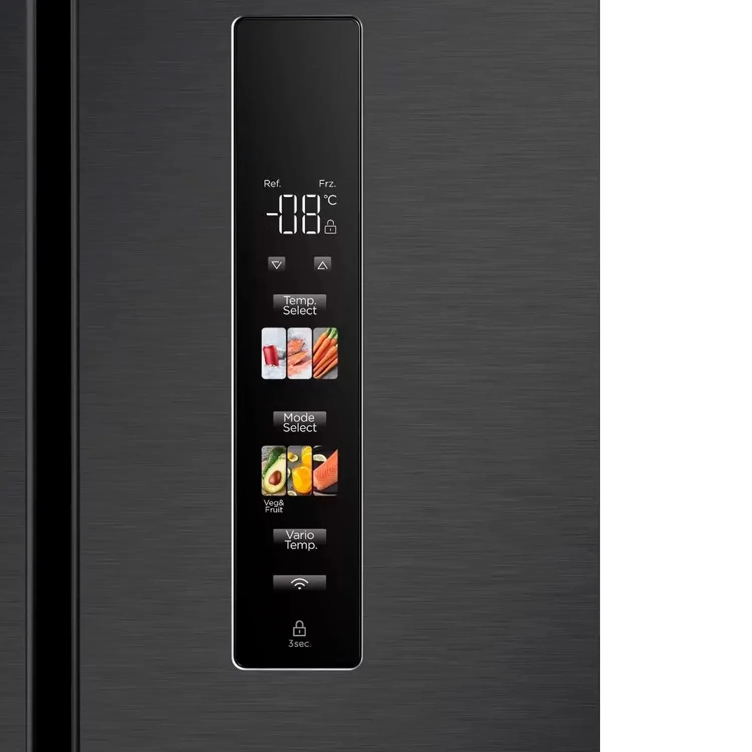 Холодильник Midea MDRM691MIE45 черный купить,569990