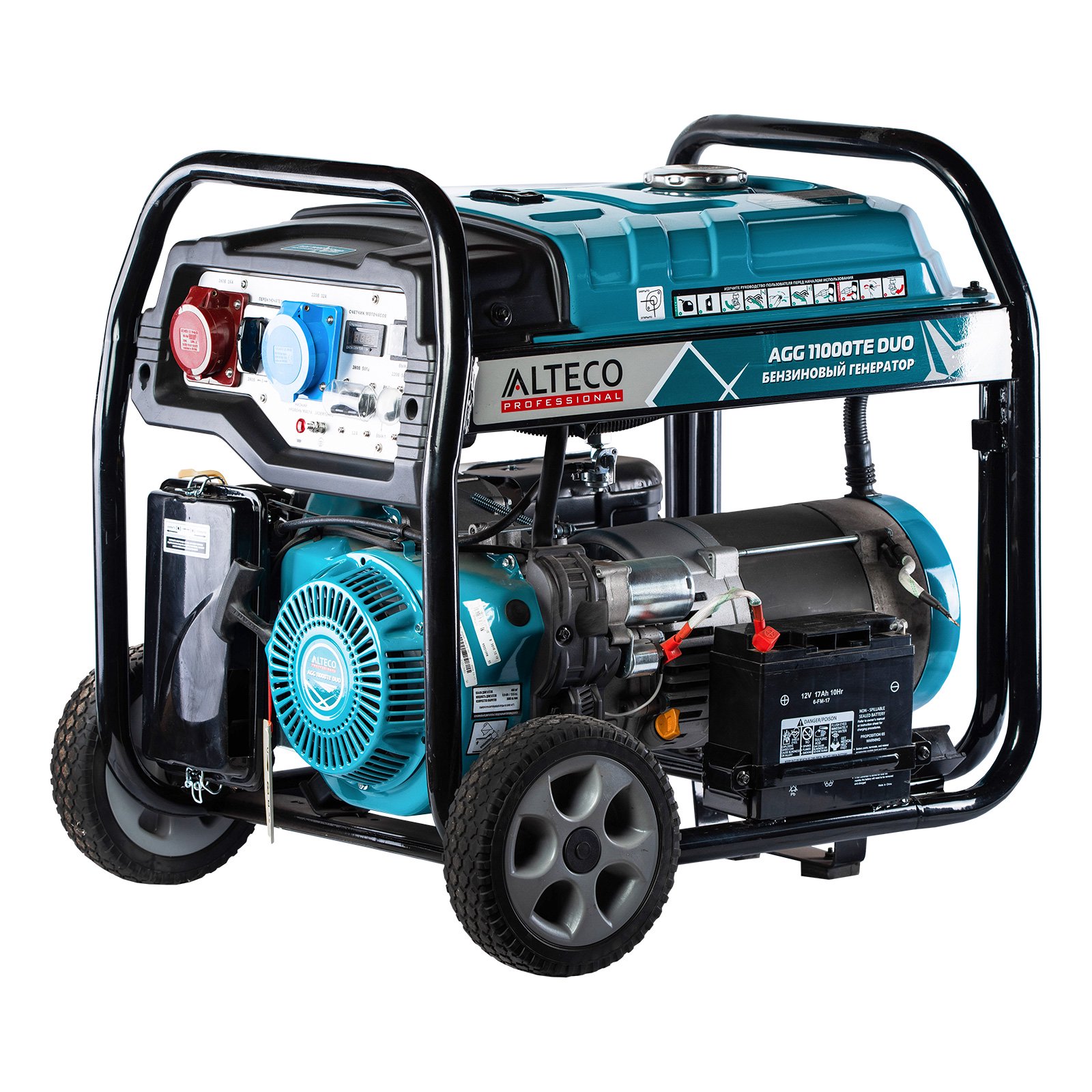  Генератор бензиновый Alteco Professional AGG 11000TE Duo