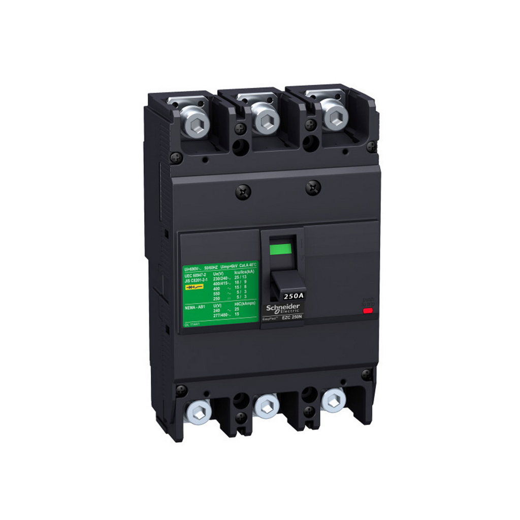 Автоматический выключатель Schneider Electric EZC250F3250 Easypact 3P 250A