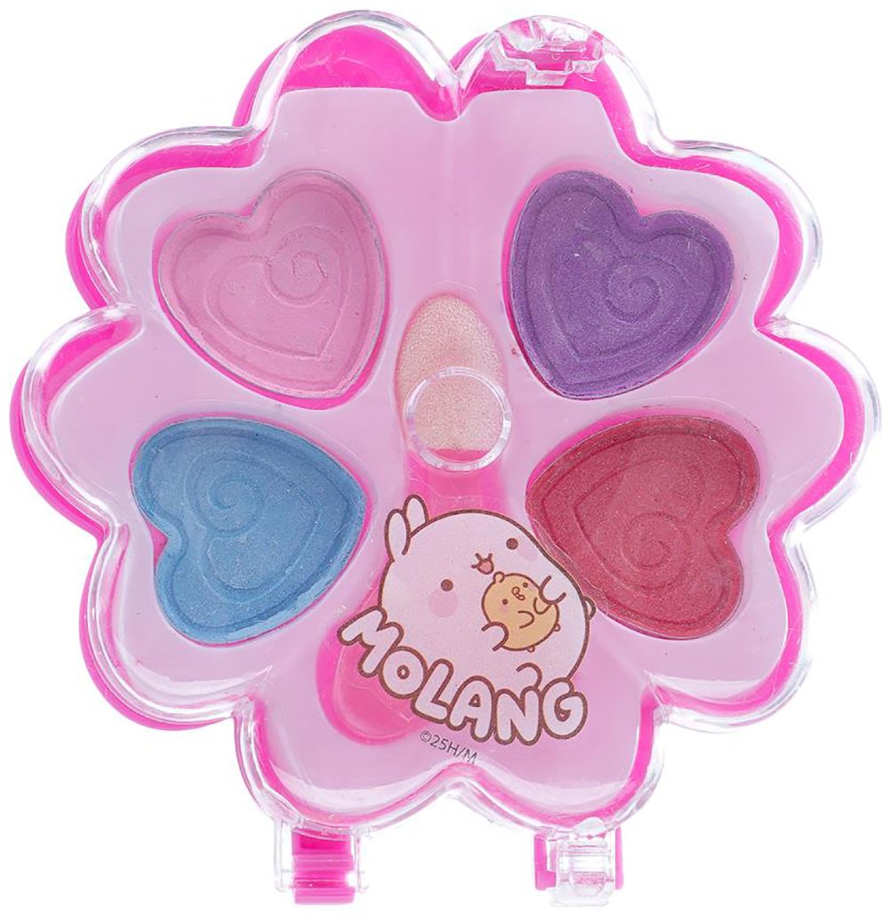 МИЛАЯ ЛЕДИ Molang. Тени для век, 4-х цветов "Цветочек" тени 3+ купить,NaN
