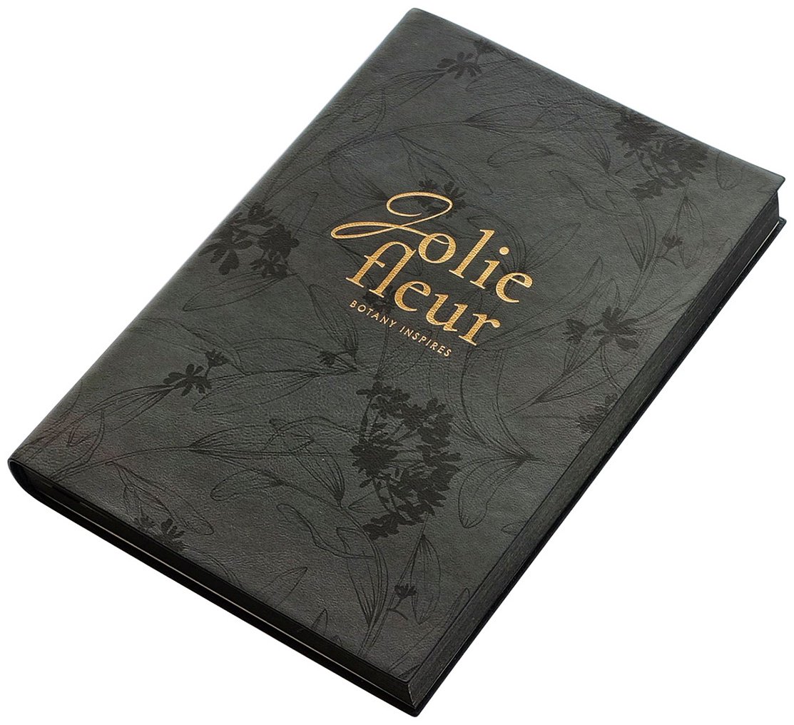 Ежедневник InFolio Fleur, A5, 160 л, серый купить,NaN