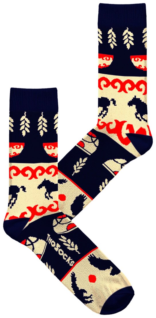 Носки TwoSocks 1 пара синий 38 - 42 купить,NaN