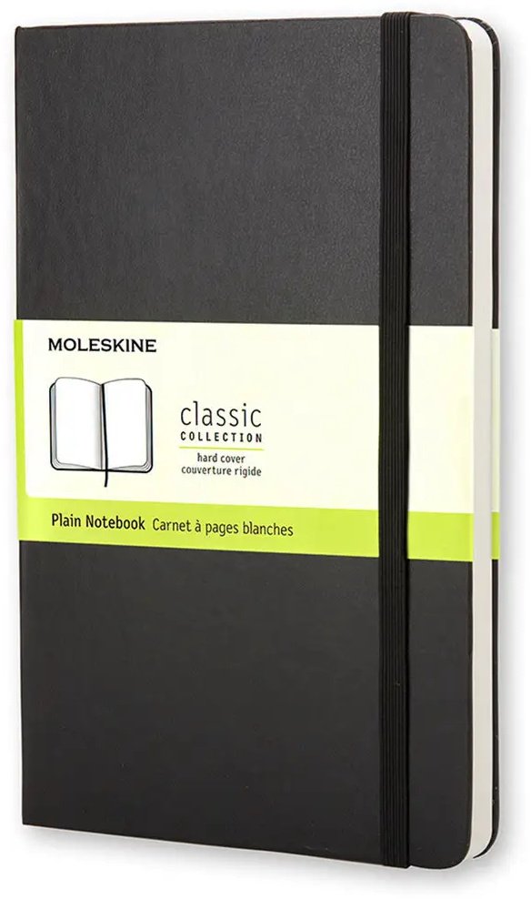 Записная книжка Moleskine Classic, A6, 96 л, черный купить,NaN