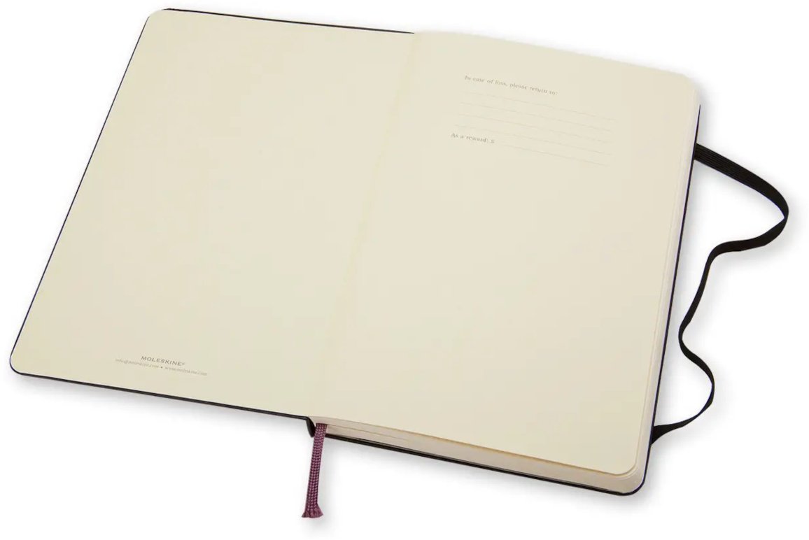 Записная книжка Moleskine Classic, A6, 96 л, черный купить,NaN