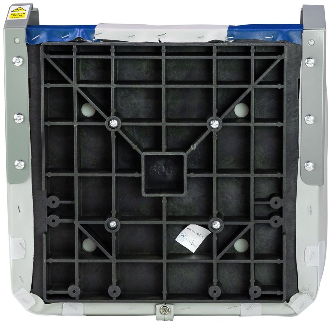 Кресло Marine Rocket мягкое складное Classic обивка винил цвет серый/синий 75102GB-MR 39.5x42 см купить,NaN