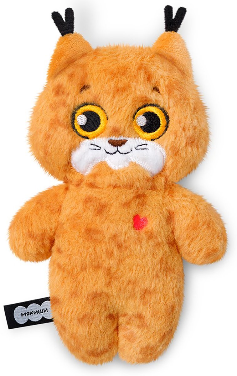 Мягкая игрушка Мякиши Рысь, 19 см купить,NaN