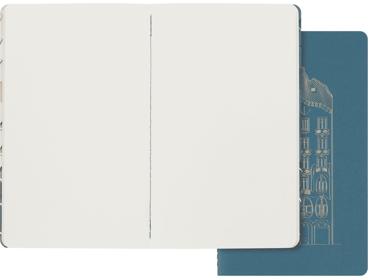 Блокнот Moleskine Набор блокнотов 3 SET 2 CAHIER LG CASA BATLLO, A5, 40 л, мультиколор купить,NaN