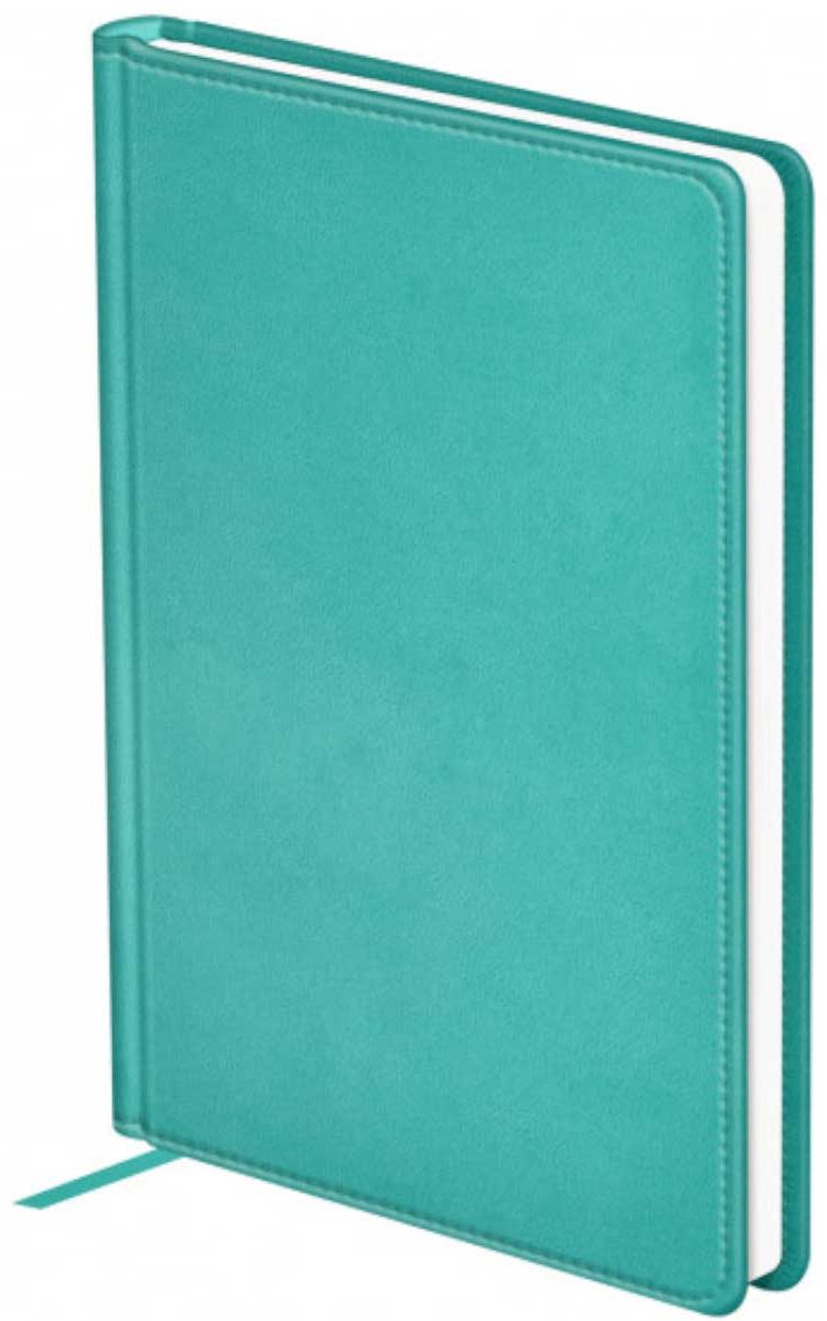Ежедневник недатированный, А5, 136л., твердый переплет, кожзам, BG "Winner. Light teal", светло-бирюзовый купить,NaN