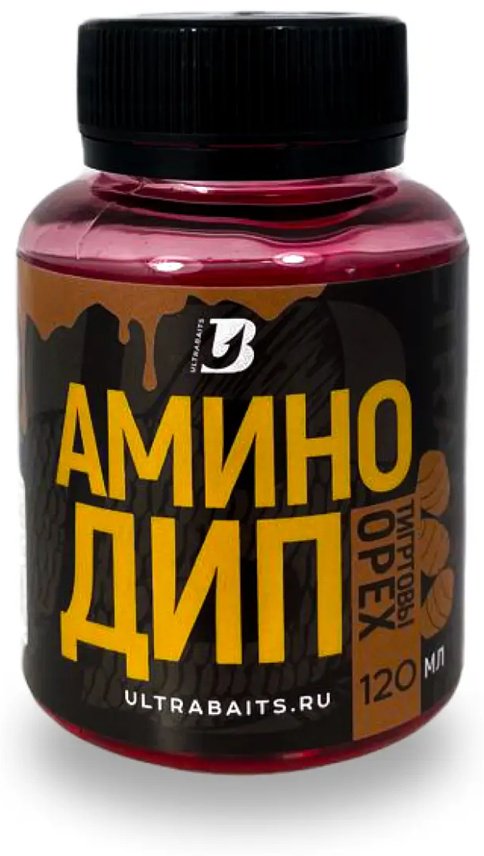 Прикормка ULTRABAITS Аминодип AD120TN Тигровый орех 0.12 кг купить,NaN