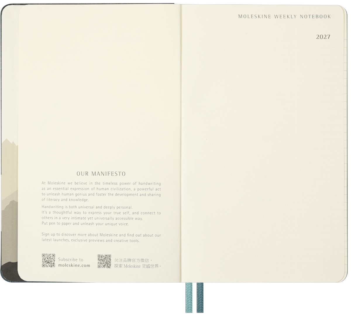 Блокнот Moleskine Лес, A5, 72 л, синий купить,NaN