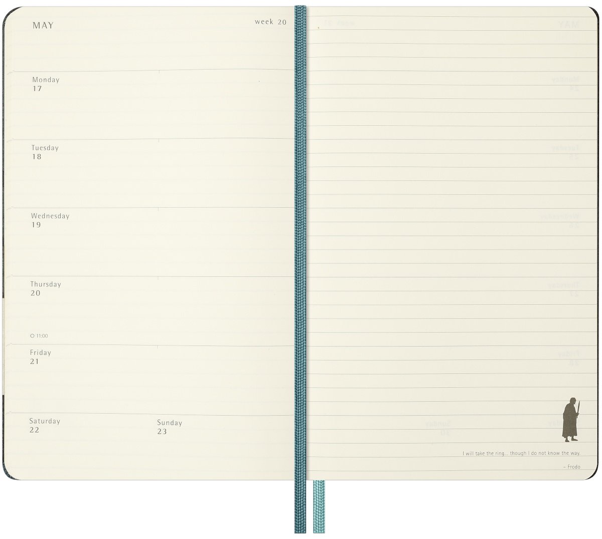 Блокнот Moleskine Лес, A5, 72 л, синий купить,NaN