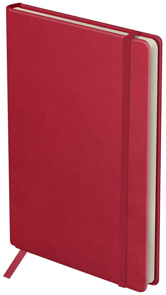 Ежедневник BG Bright, B5, 136 л, красный купить,NaN