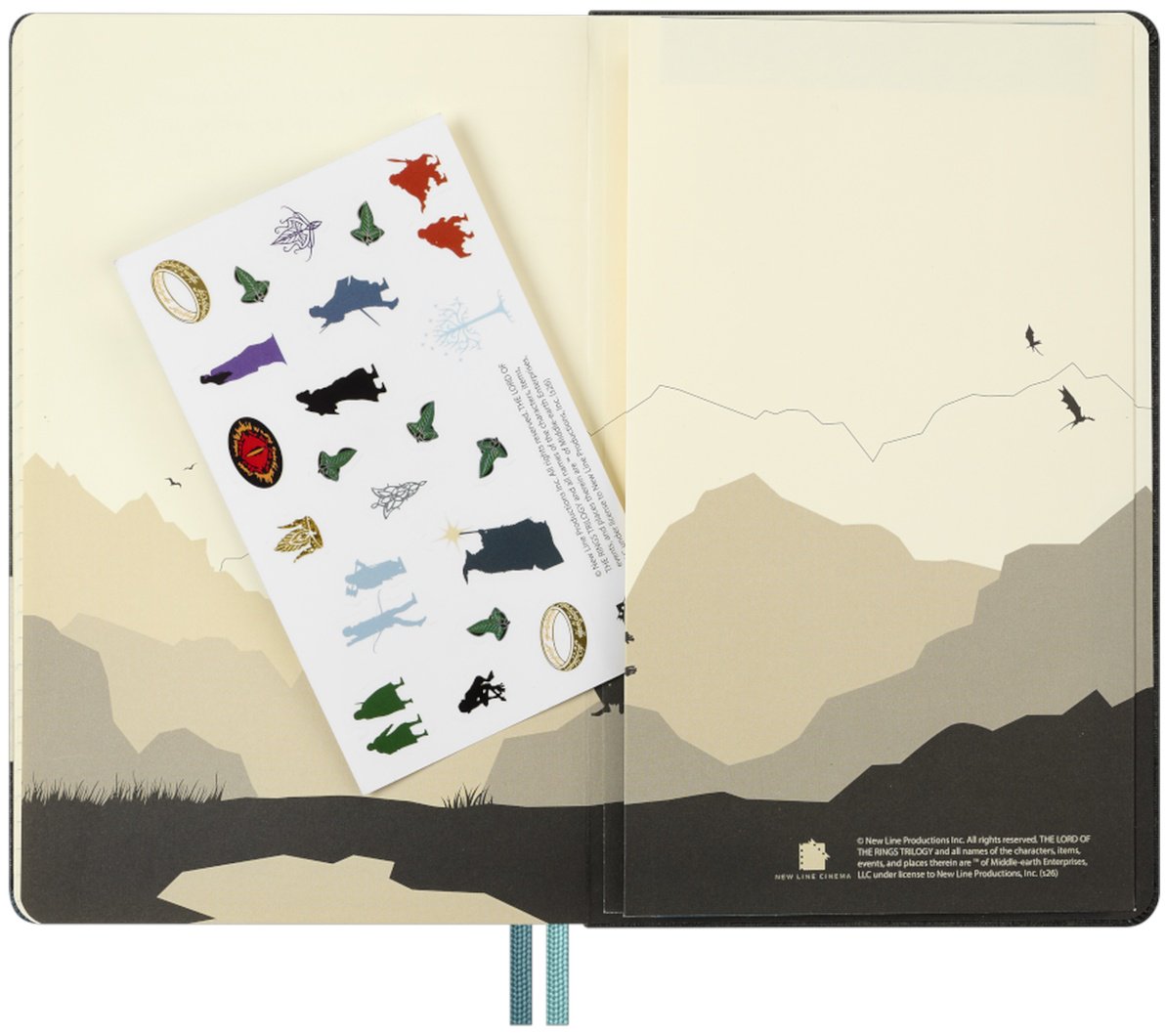 Блокнот Moleskine Лес, A5, 72 л, синий купить,NaN