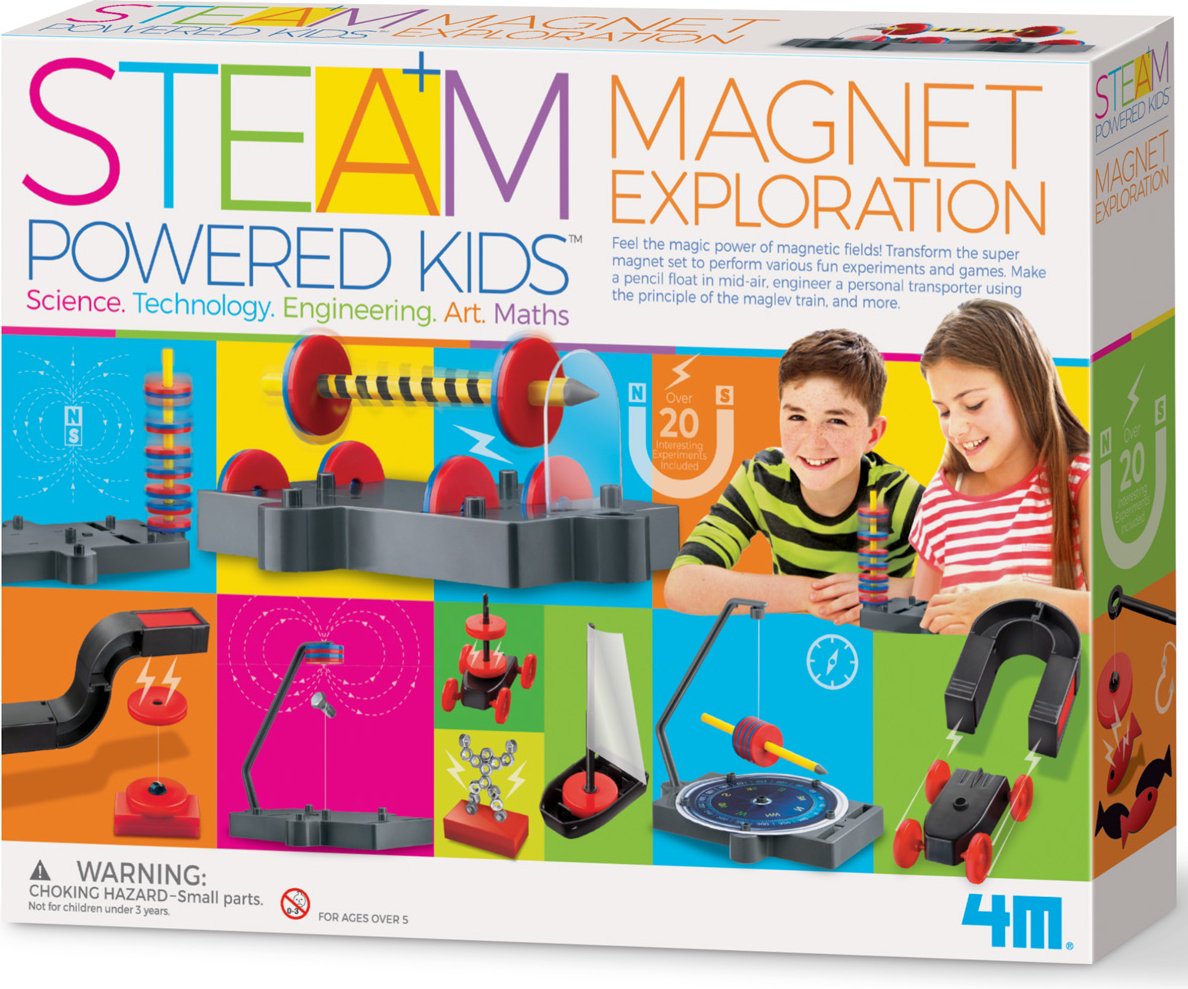 Интерактивная игрушка 4M STEAM/Magnet Exploration - STEAM: Исследуй купить,NaN