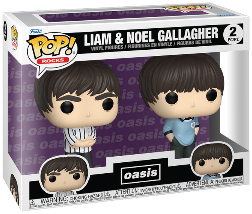 Funko Rocks. Oasis - Liam & Noel Gallagher 9.7 см 2 шт купить,NaN