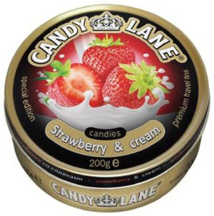 Конфеты Candy Lane Клубника со сливками 200 г купить,NaN