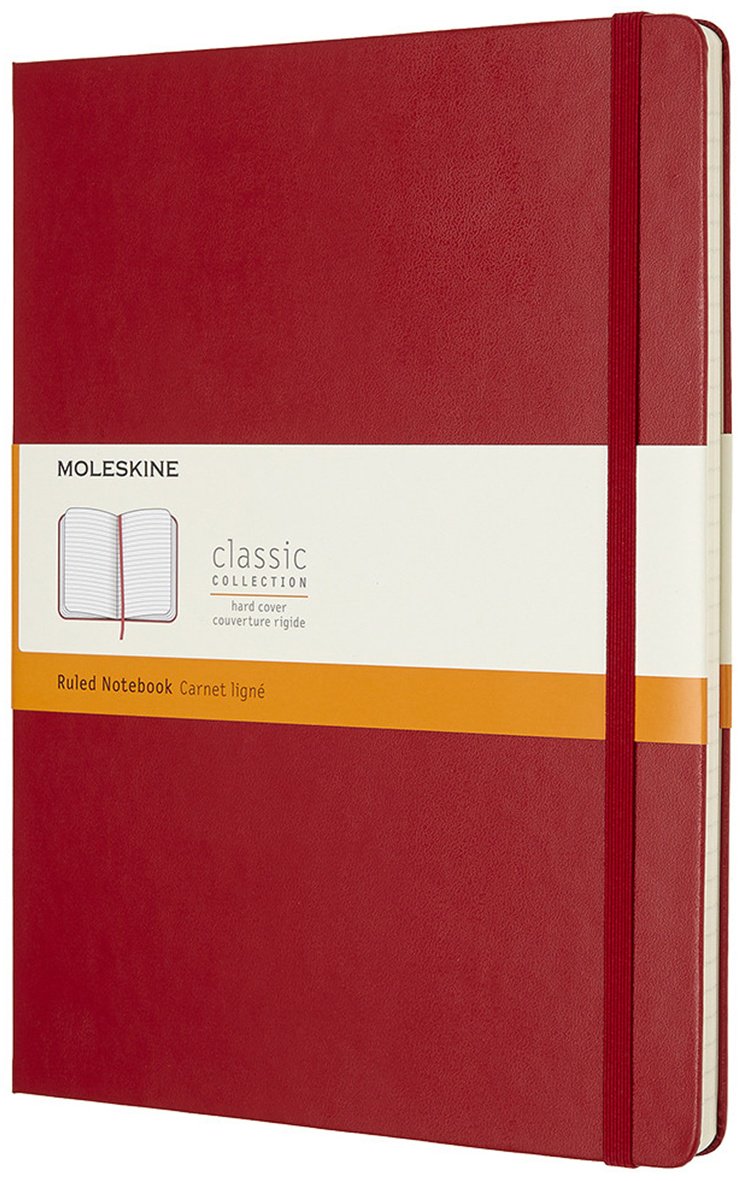 Блокнот Moleskine однотонный, A5, 96 л, бордовый купить,NaN