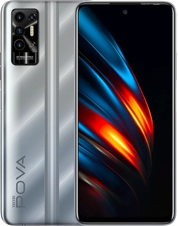 Смартфон Tecno Pova 2 4/64GB Silver купить,94730