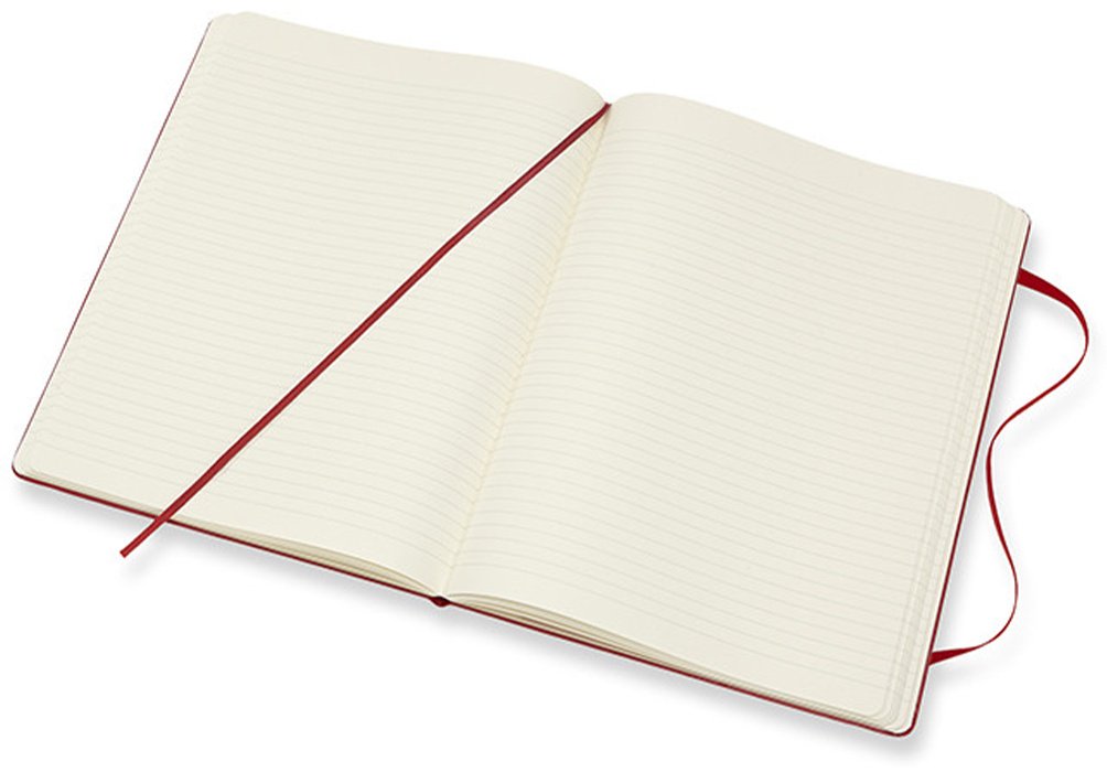 Блокнот Moleskine однотонный, A5, 96 л, бордовый купить,NaN
