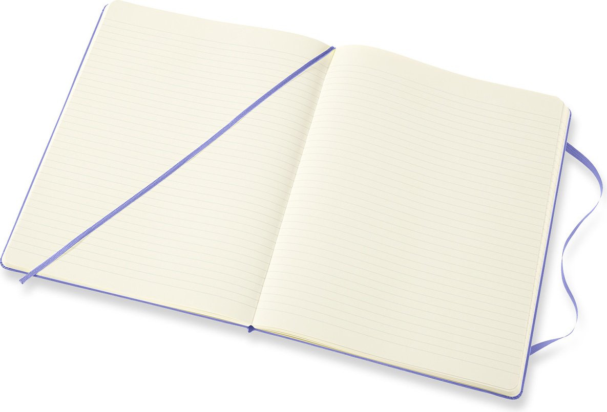Блокнот Moleskine Однотонный, A5, 192 л, синий купить,NaN