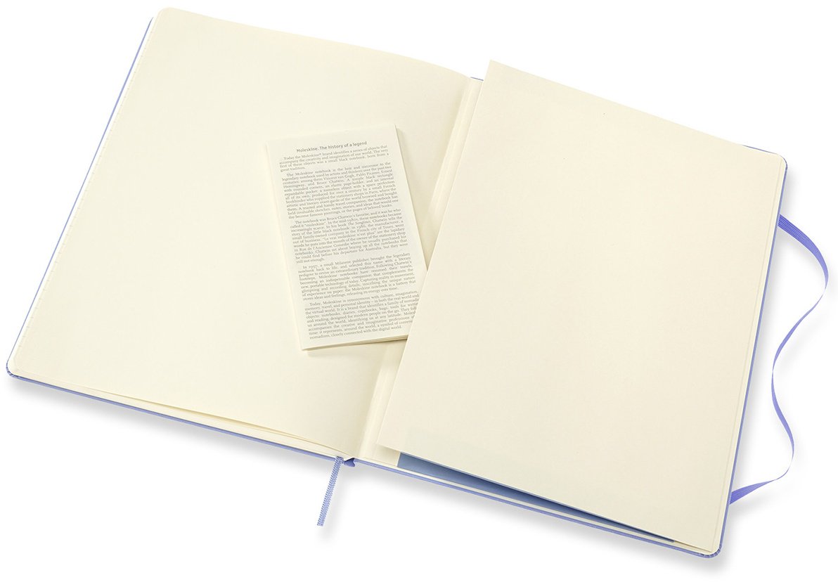Блокнот Moleskine Однотонный, A5, 192 л, синий купить,NaN