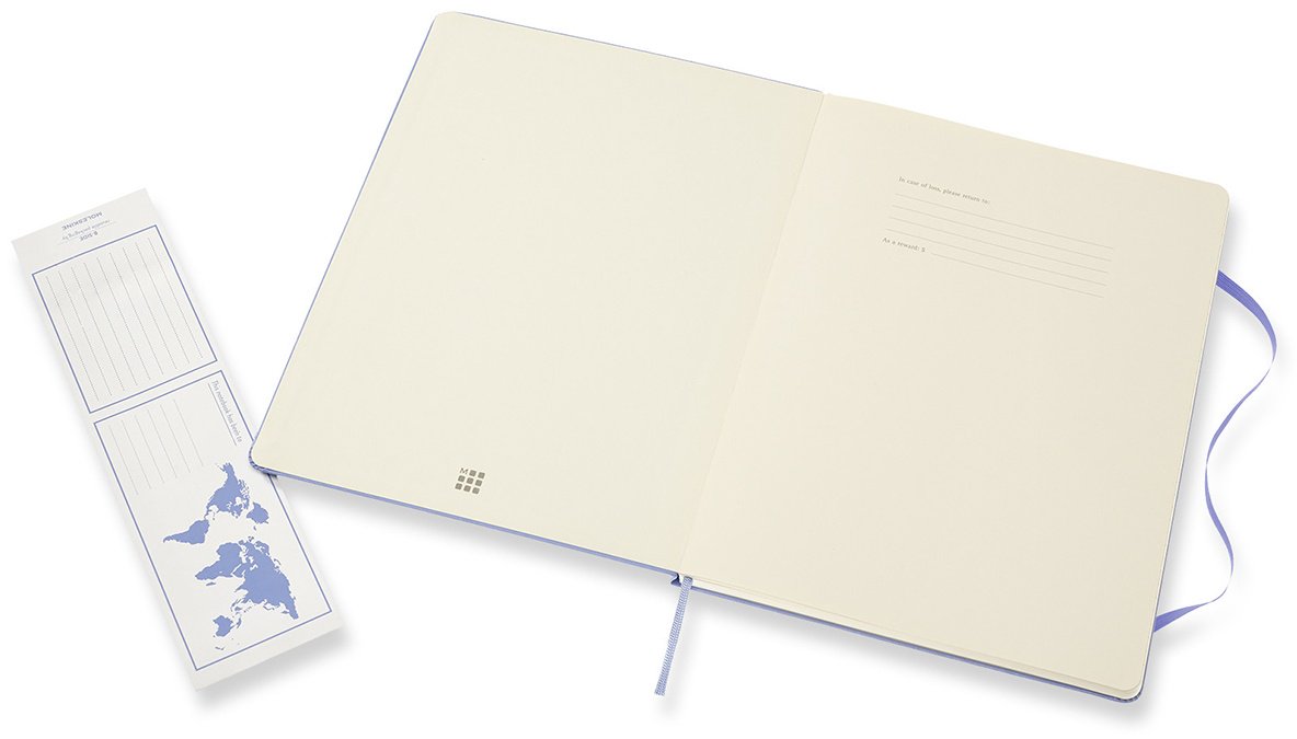 Блокнот Moleskine Однотонный, A5, 192 л, синий купить,NaN