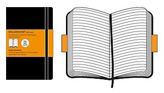 Блокнот Moleskine Однотонный, A5, 192 л, черный купить,NaN