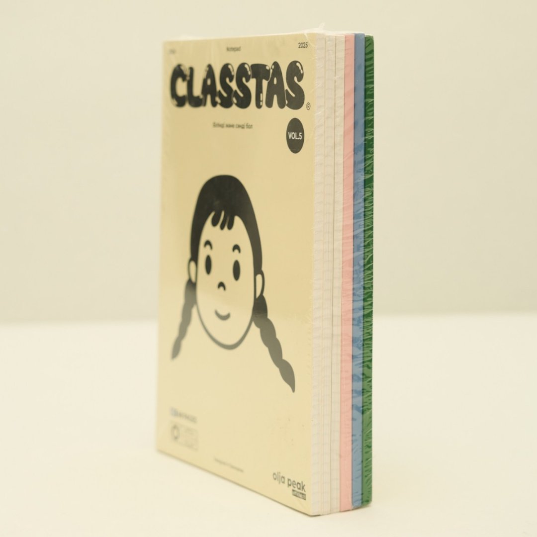 Общая тетрадь Olja Peak Classtas, 48 л, В5, клетка, мягкая обложка, 6 шт купить,NaN