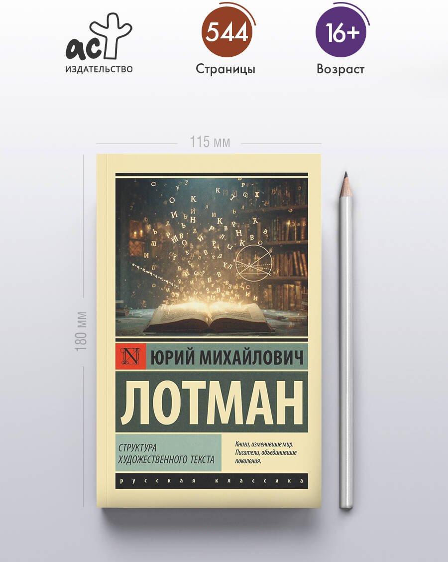 Книга Лотман Ю. М.: Структура художественного текста купить,NaN